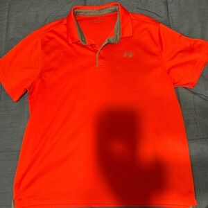 Under Armour Men's Red Polo Shirt
